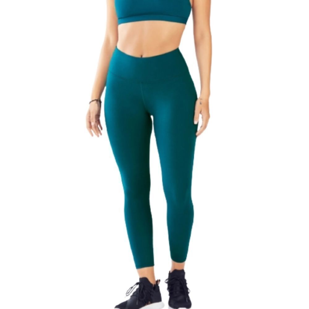 𝅺Fabletics Define High-Waisted 7/8 Leggings in Fjord Size XS